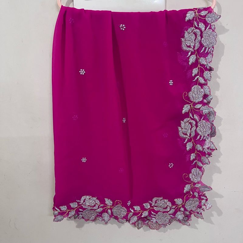 Cutwork Duppatta Navratri Special