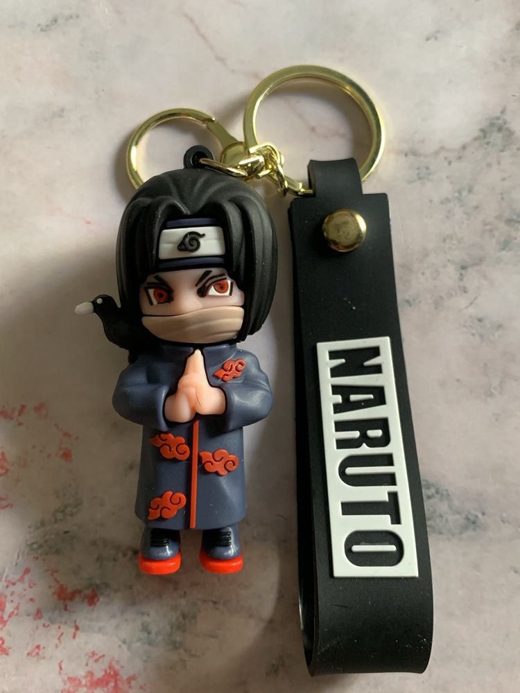 Itachi Akatsuki Rubber Keychain | Naruto Anime