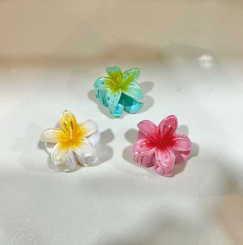 Flower Hair Clutcher Pack Of 3