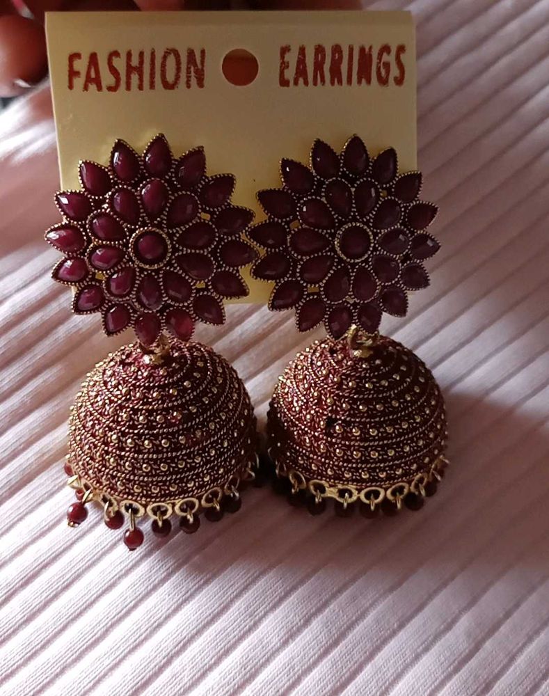 Jhumka Earings Buy 1 Get One Free