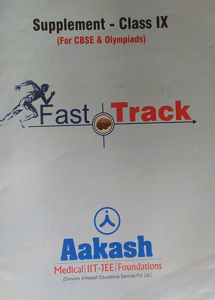 set of two fast track books for class 9&10