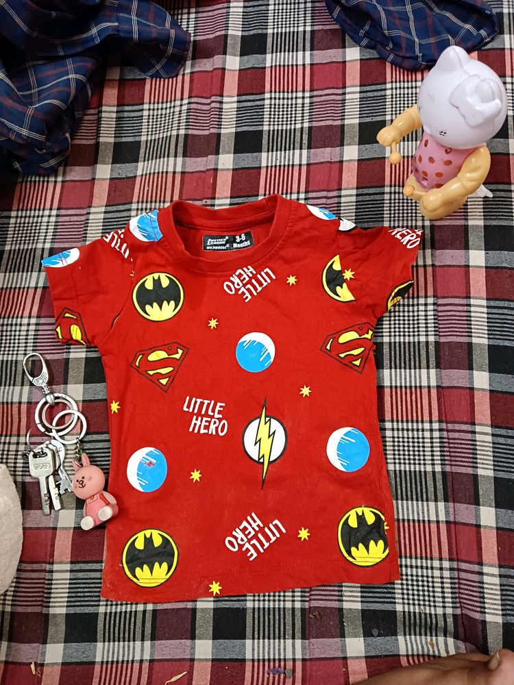 Red T-shirt For Baby Boy 🥳