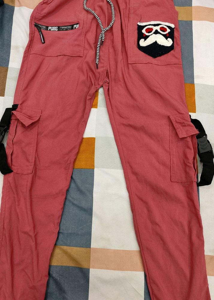 Pink Cargo Pants💓