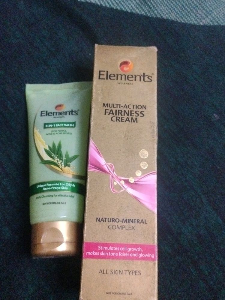 Combo 💗 Fairness Cream & Face Wash