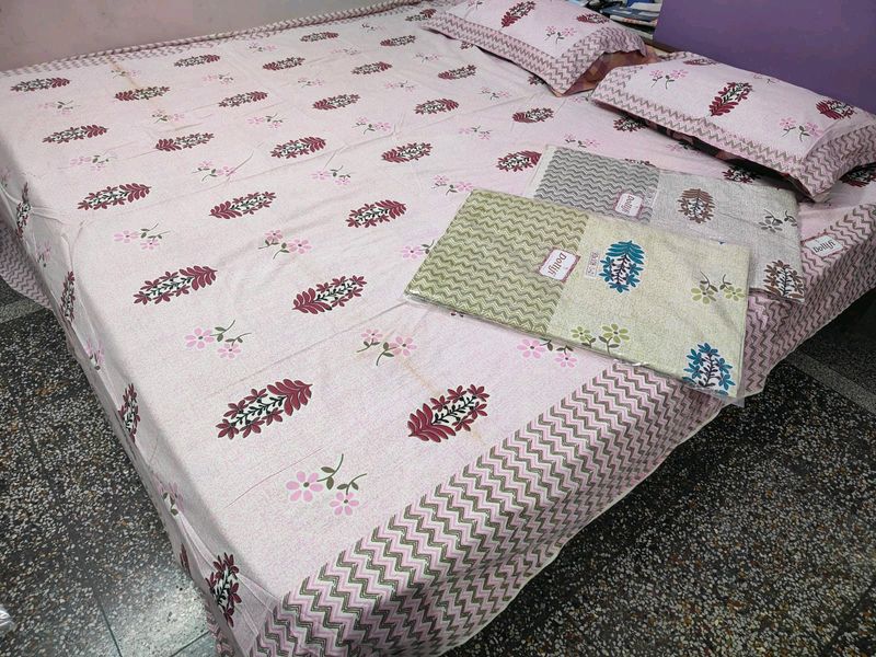 Pure Cotton Bedsheet