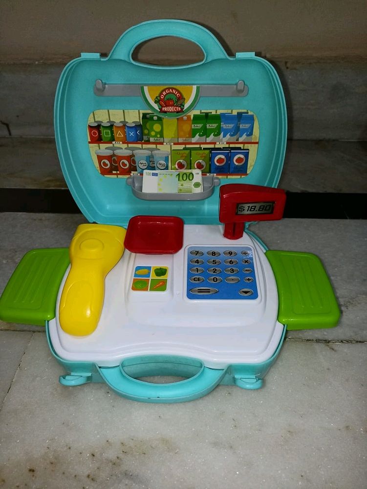 Supermarket Play Suitcase Toy (Multicolor)