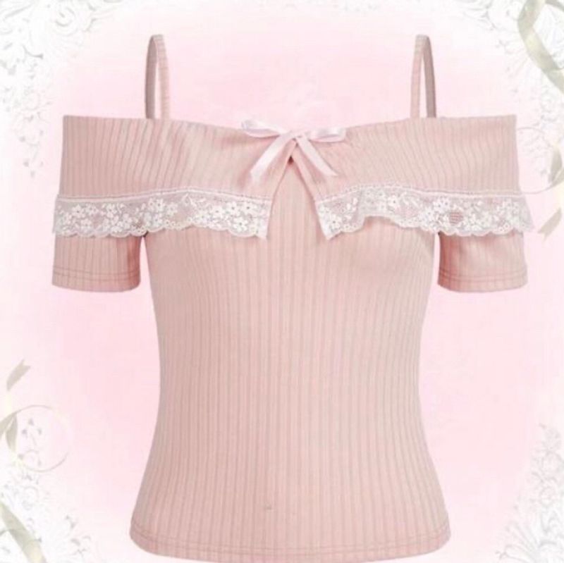 Imported Coquette Top🎀🎀