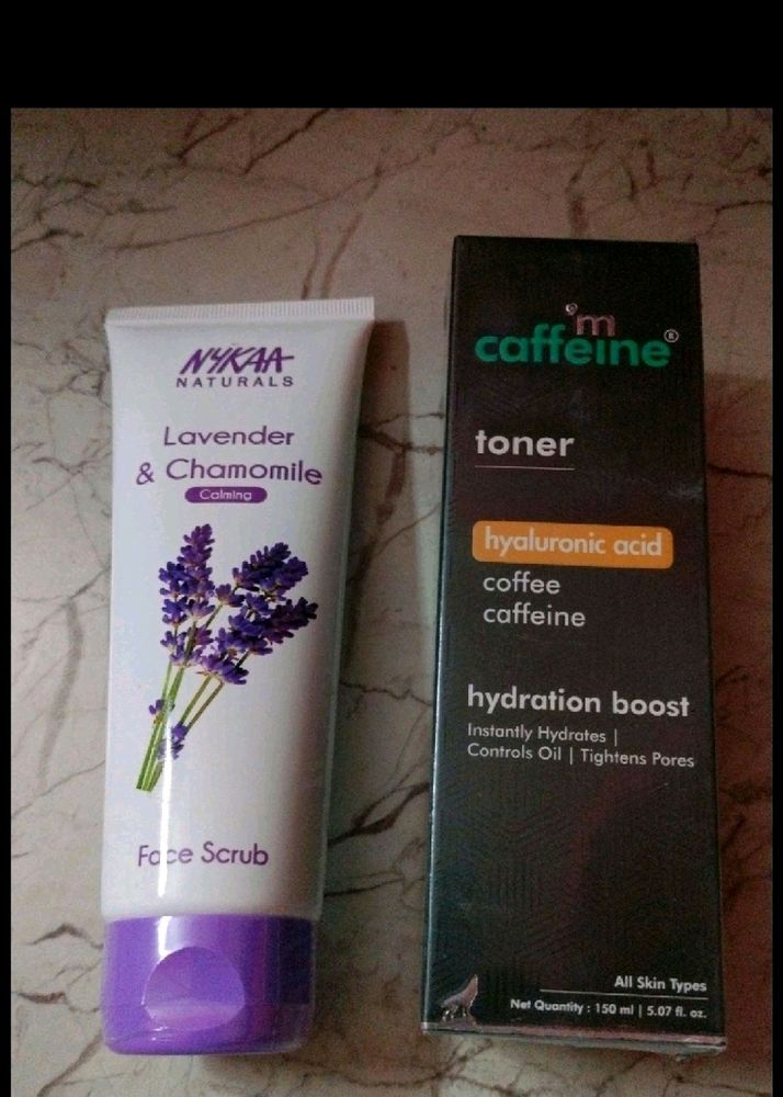 Face Toner & Body Scrub