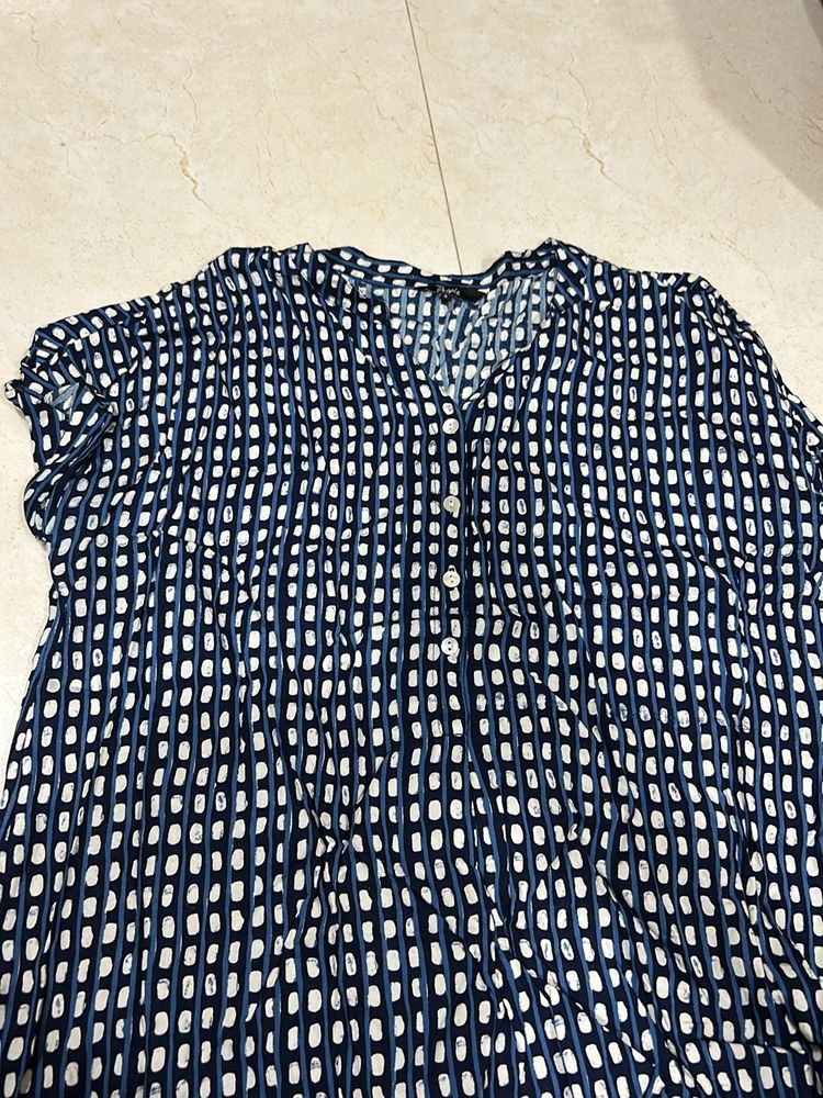 A Blue Top Formal