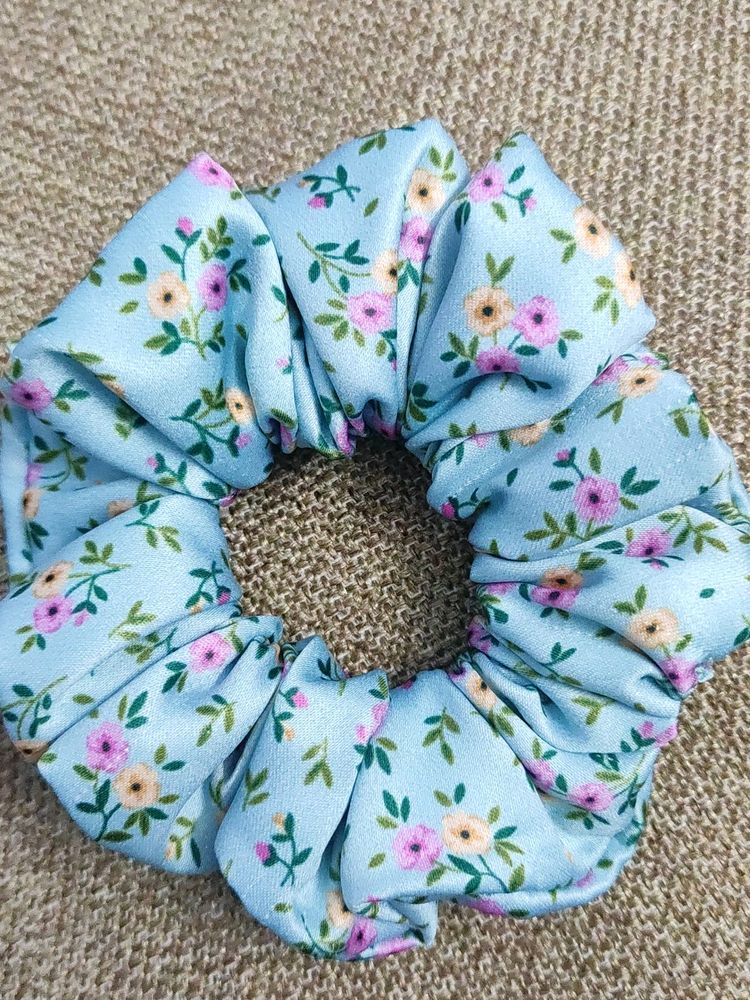 Floral Scrunchie