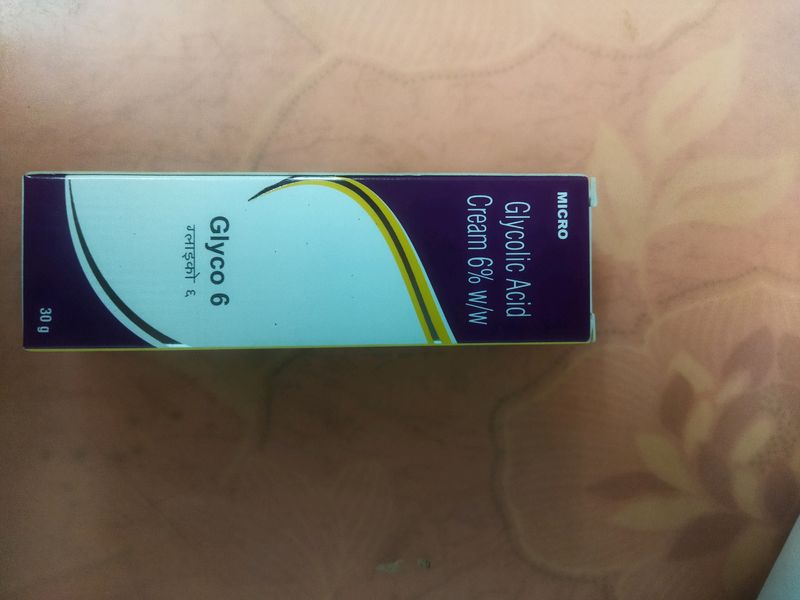 Glycolic Acid Cream 6% W/W