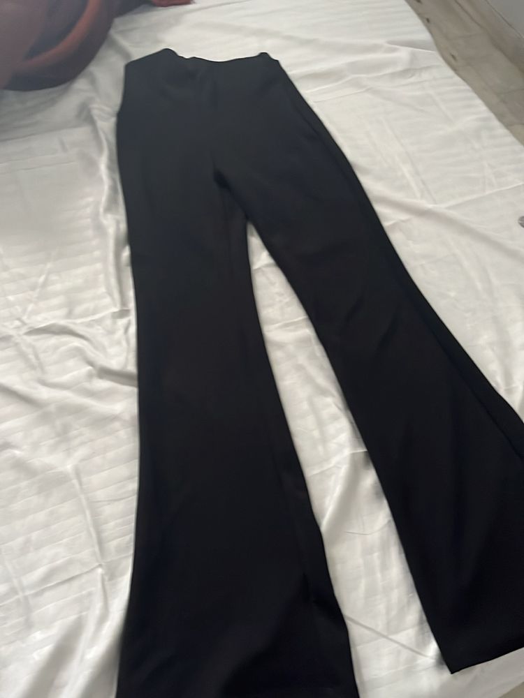 H&m Flared Fitted Pants