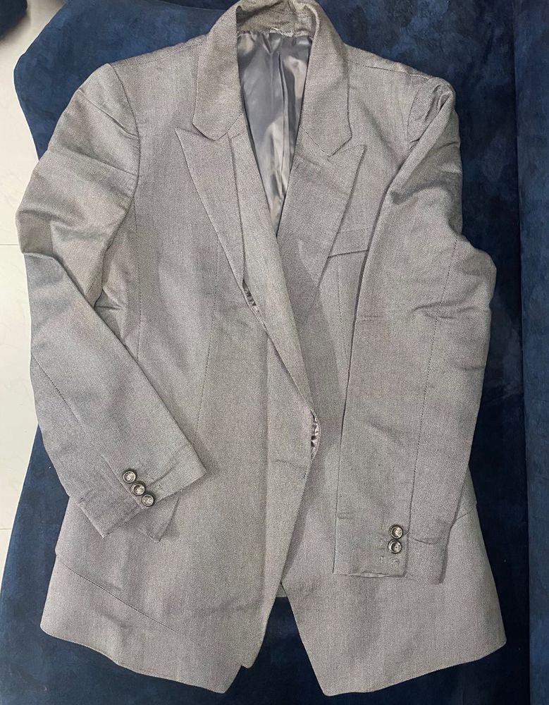 Grey Winter Blazer