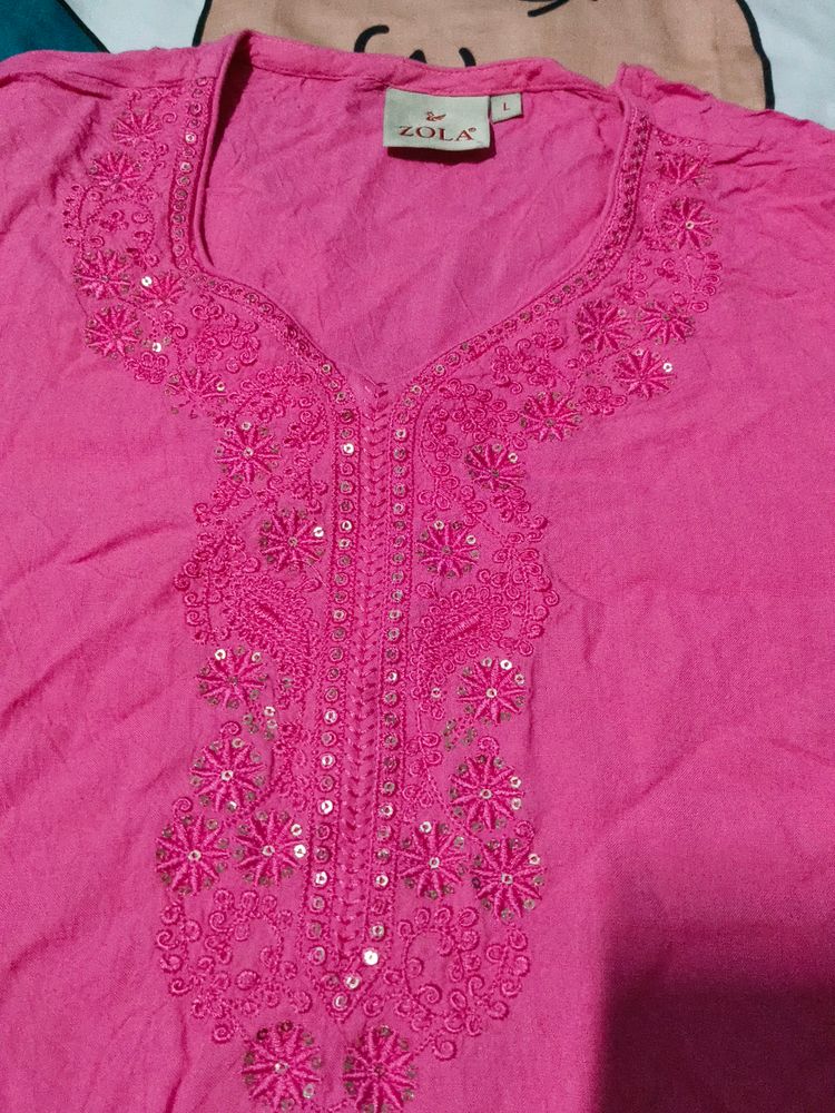 Light Pink Kurti