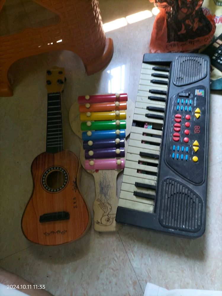 Piano, Xylophone,Guitar