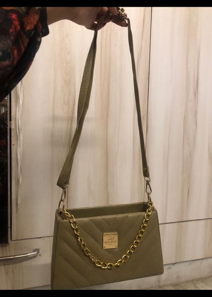 Olive Green New Sling Bag