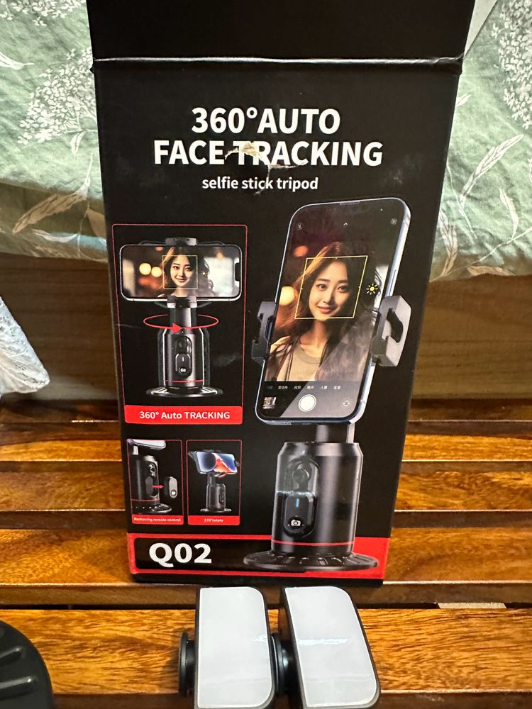 Dravina AI Face Tracking Phone Holder & Tripod Mou