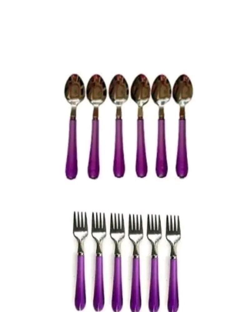 Stainless Steel Spoons and Forks Set