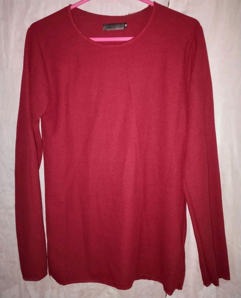 Round Neck Full Sleeve Tshirt