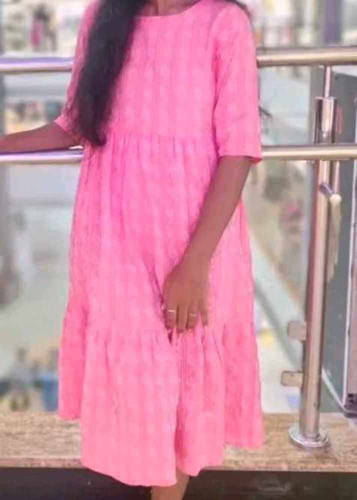 Stylish Pink Kurti