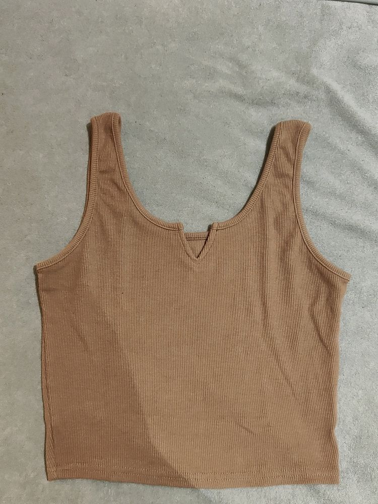 Urbanic Brown Tank Top