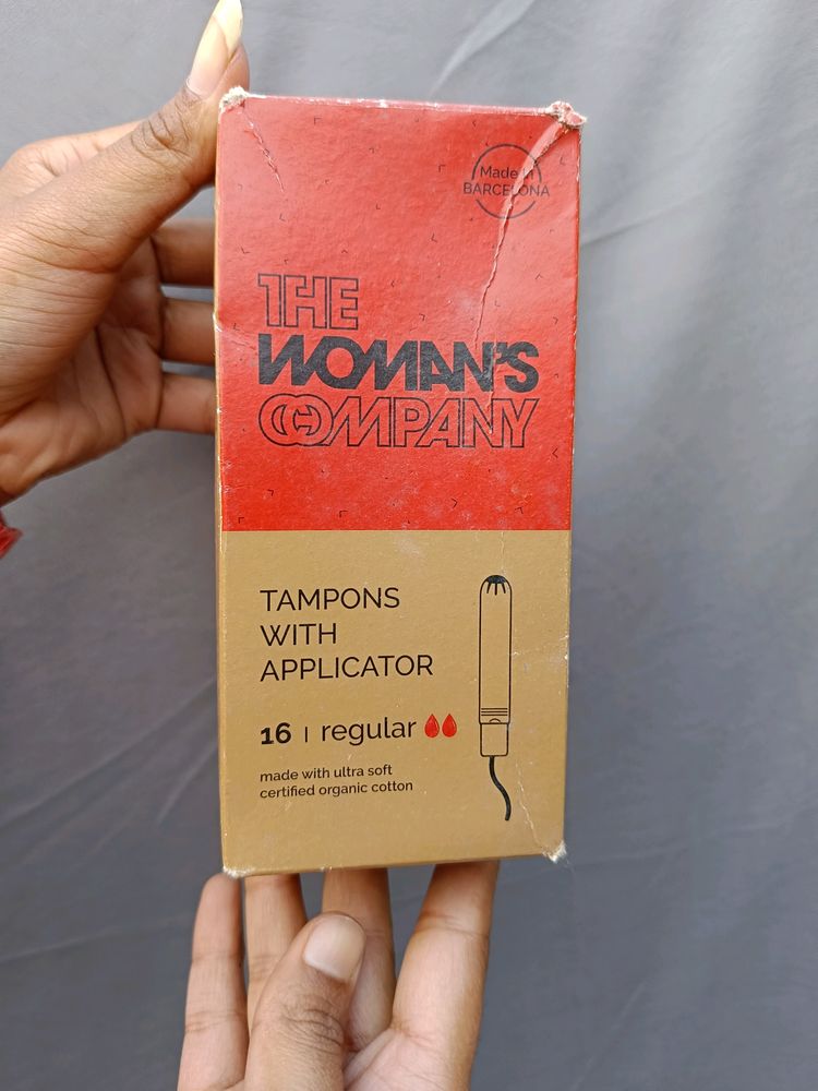 Tampon & Wet wipes The Woman's company