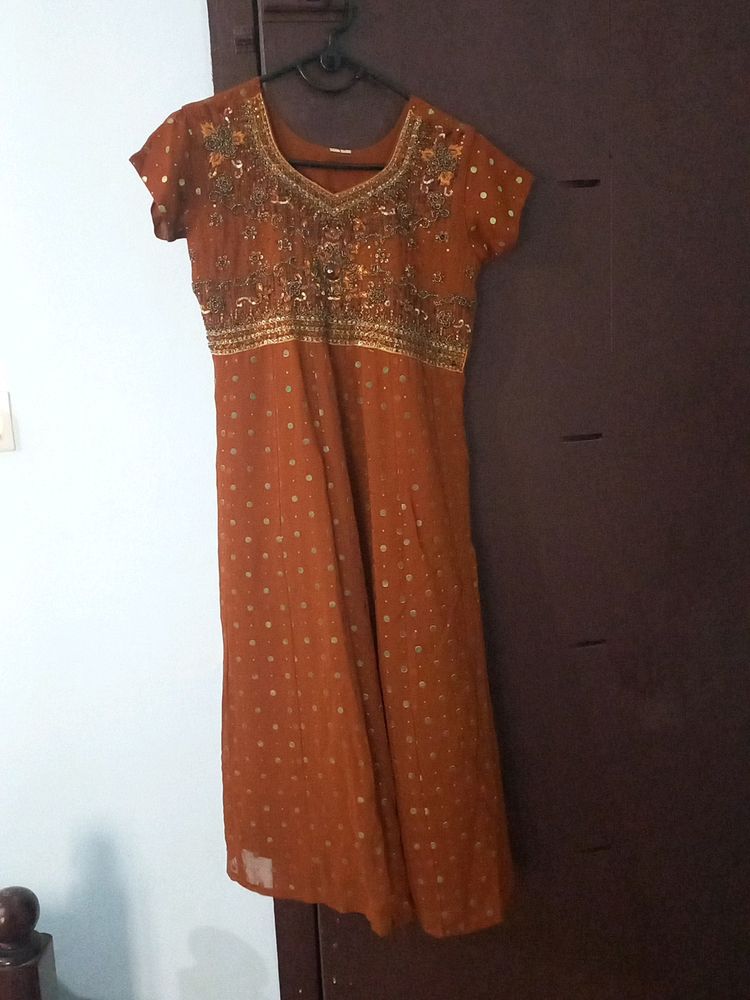 Anarkali Kurti Set