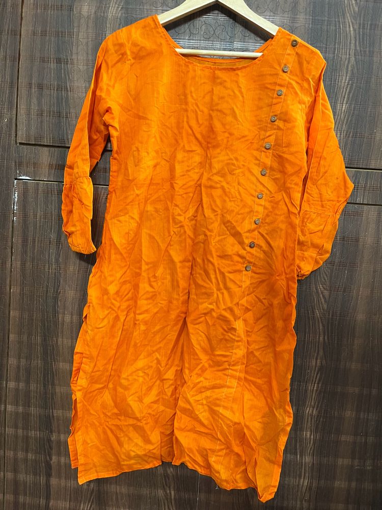 Orange Kurti