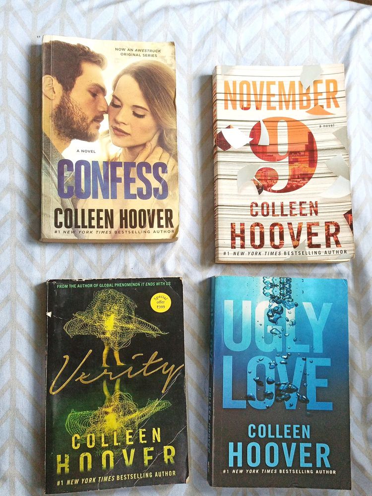 Combo Of 4 Colleen Hoover Books