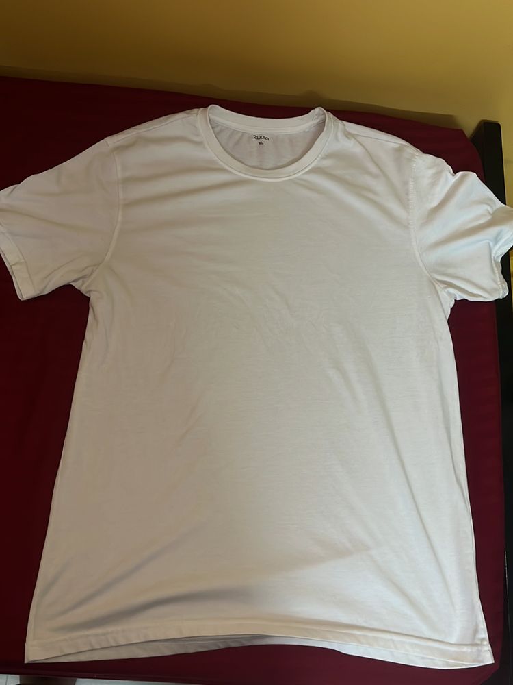 White Tshirt From Zudio