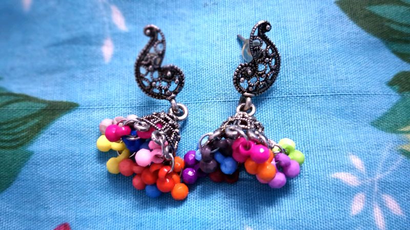 Oxidized Earrings