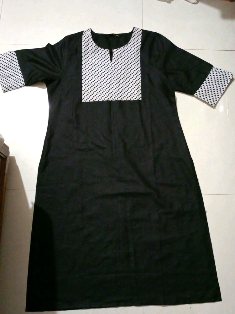 Black&White Kurti