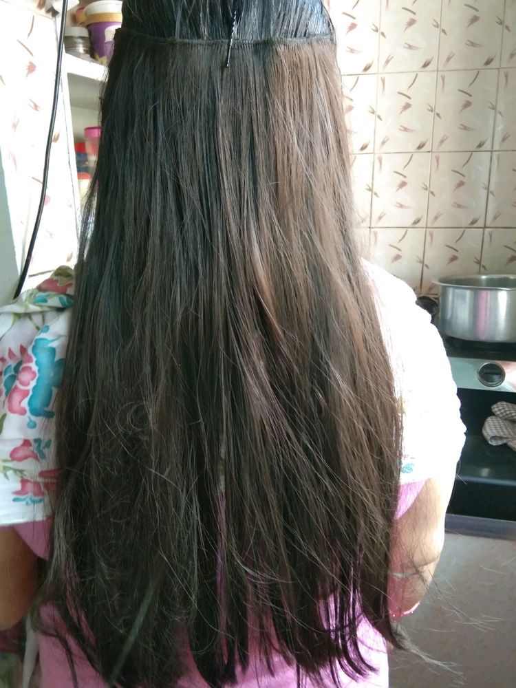 Straight hair extension