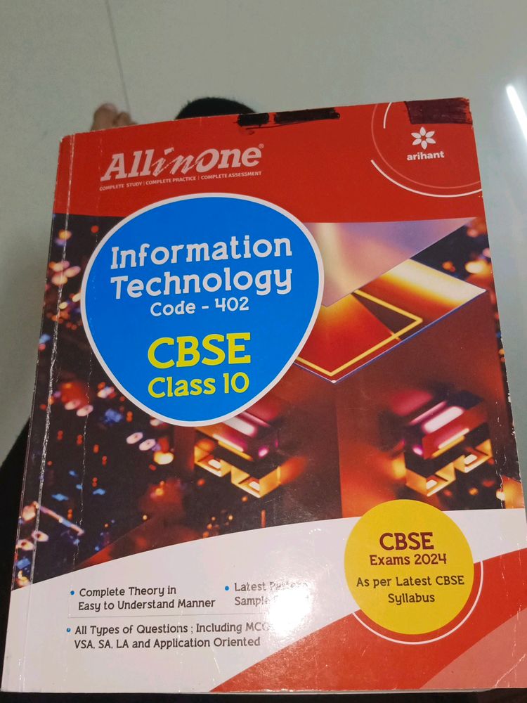 Class 10 Information Technology All In One Book