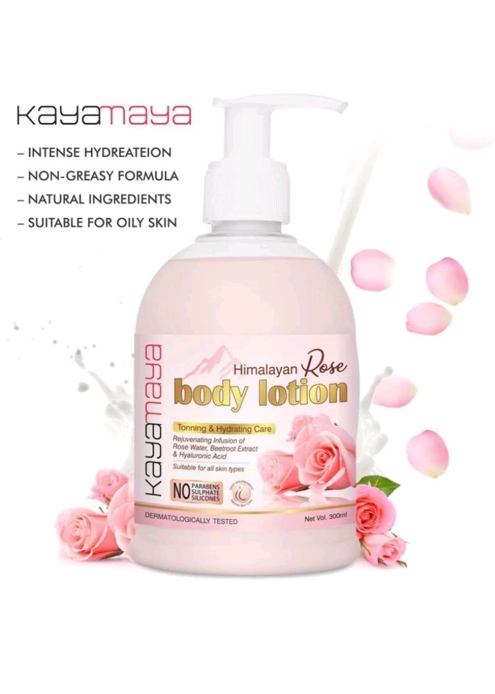 Rose Body Lotion | Pack Of 2 | Kayamaya |