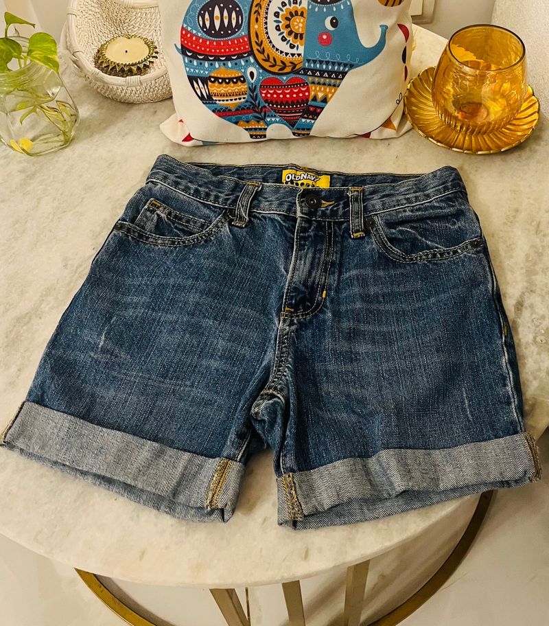 Denim Shorts Rolled Up By Old Navy