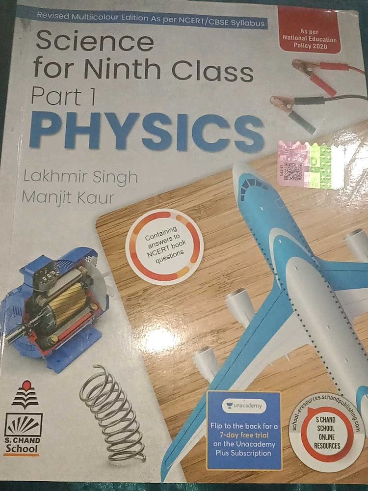 PHYSICS Science for Ninth Class (Part-1)