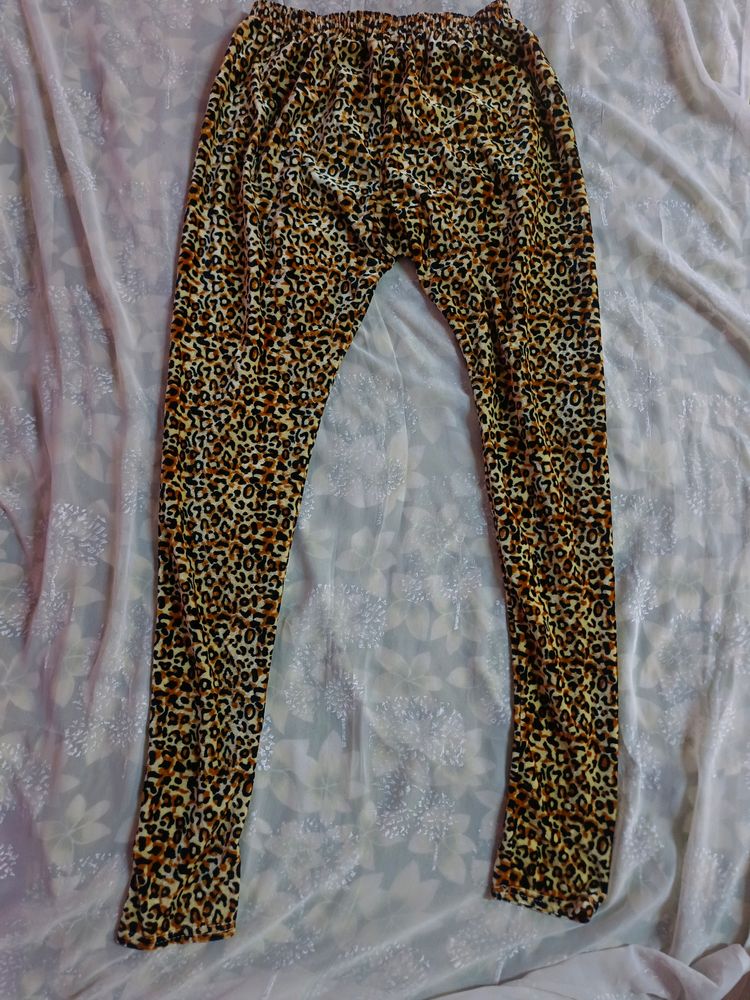 Leapord Print Legging Or Bottom (Women's)