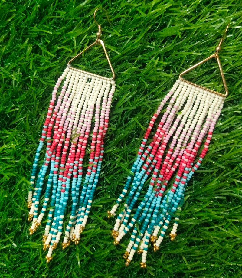 Waterfall Bead Earrings