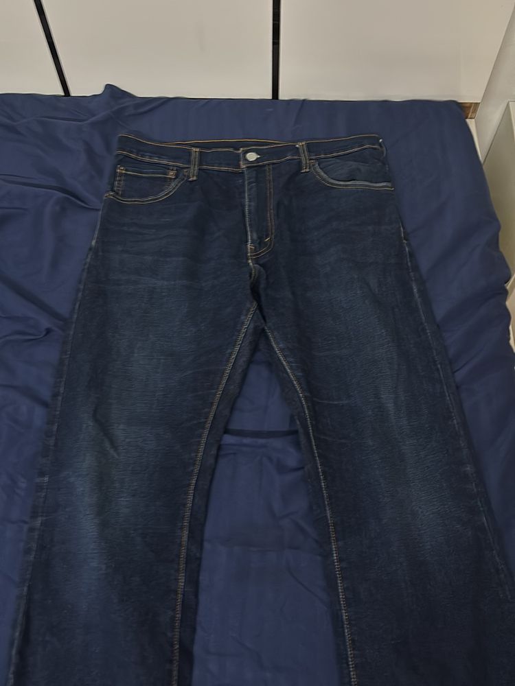 A levis jeans navy blue colour