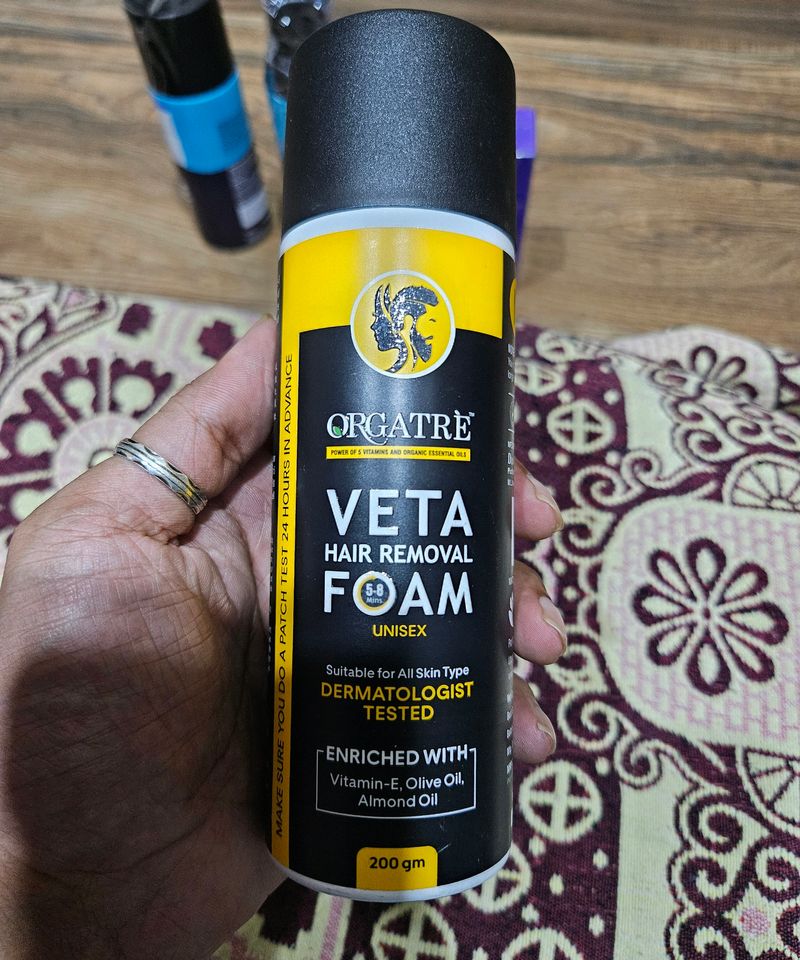 Orgatre Veta Hair Removal Foam Unisex Spray