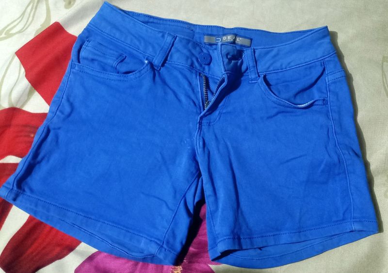 Blue Jeans Shorts For Women