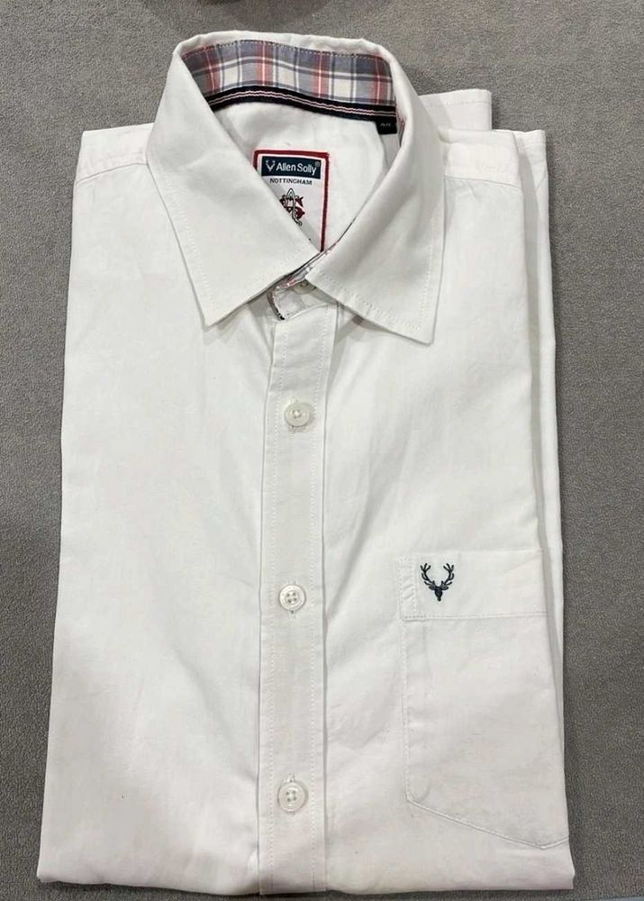 Allen Solly white shirt good in condition 40 size