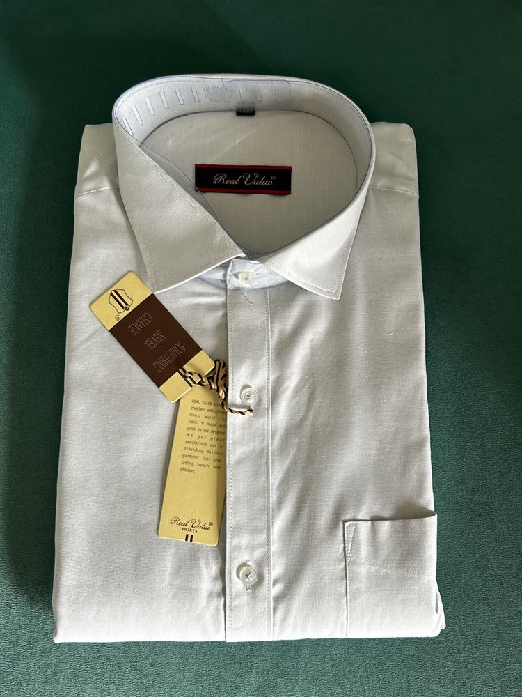 White Cotton Brand New Shirt