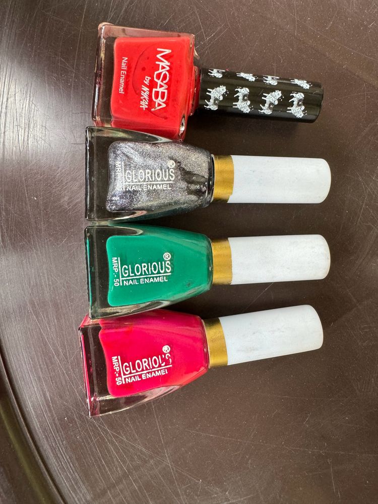 Set Of 4 Nail Polish