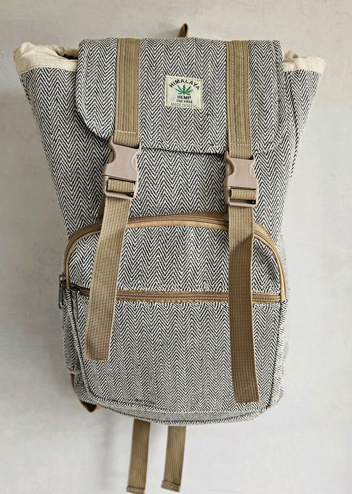 Grey Rucksack For Travelling