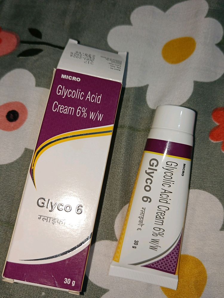 Gycolic Cream 6%