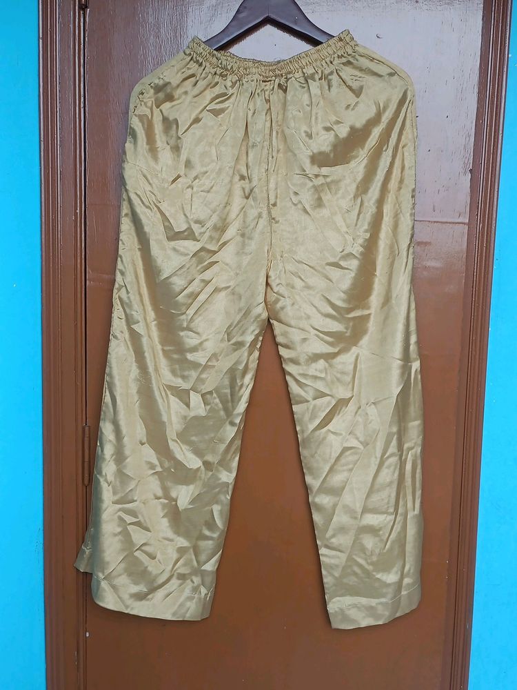 Golden Palazzo Pant