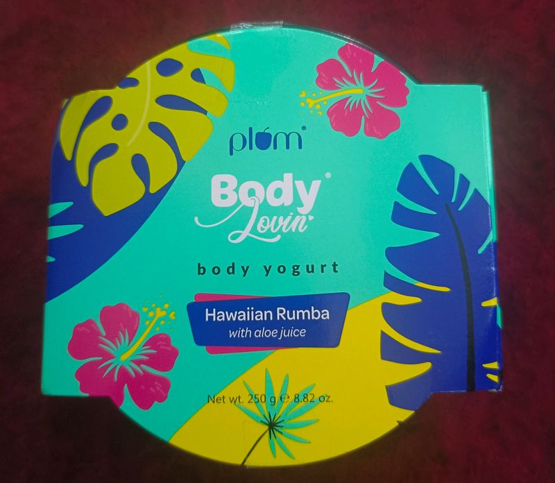 Plum Body Lovin' Yogurt Hawaiian Rumba