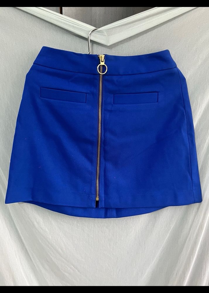 ZIP UP SKIRT